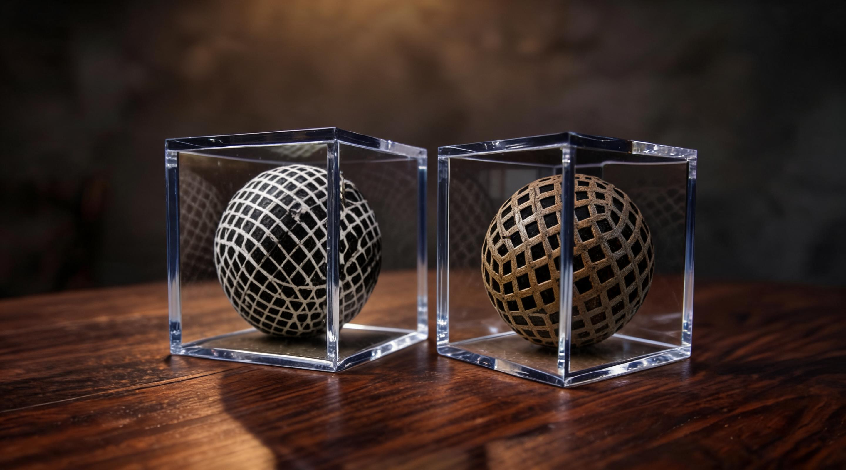 Cubo Metacrilato Bolas